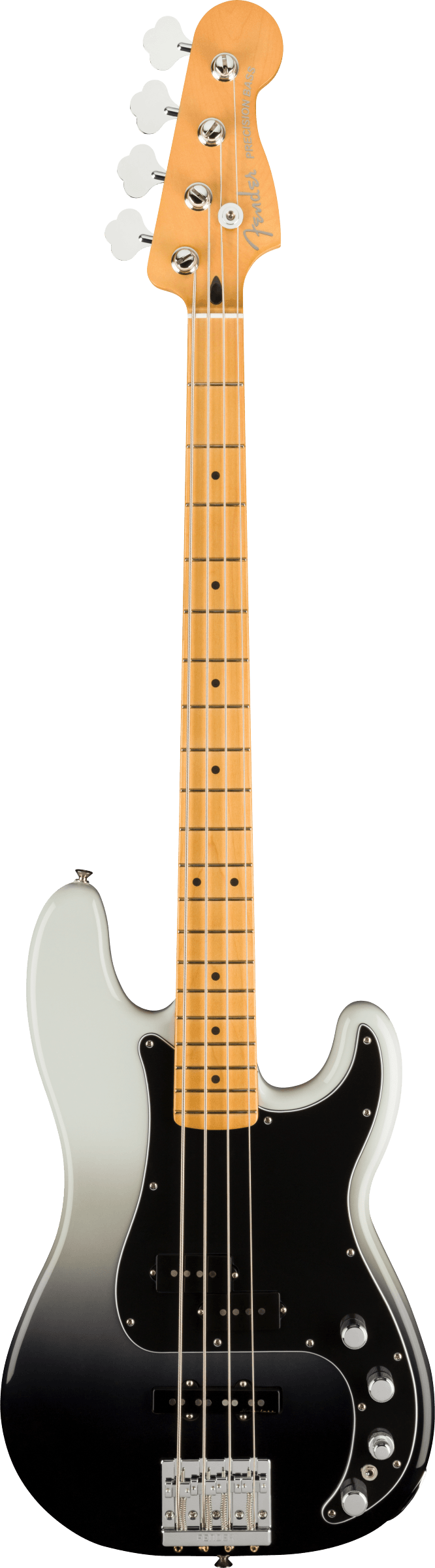 Fender Player Plus Precision Bass in Silver Smoke - Andertons Music Co.